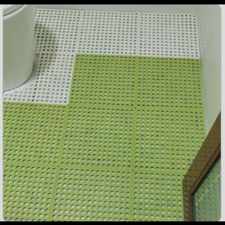 Tấm Thảm Nhựa Ghép Chống Trơn Trượt Lót Sàn Chống Trơn Nhà Tắm, Nhà Vệ Sinh