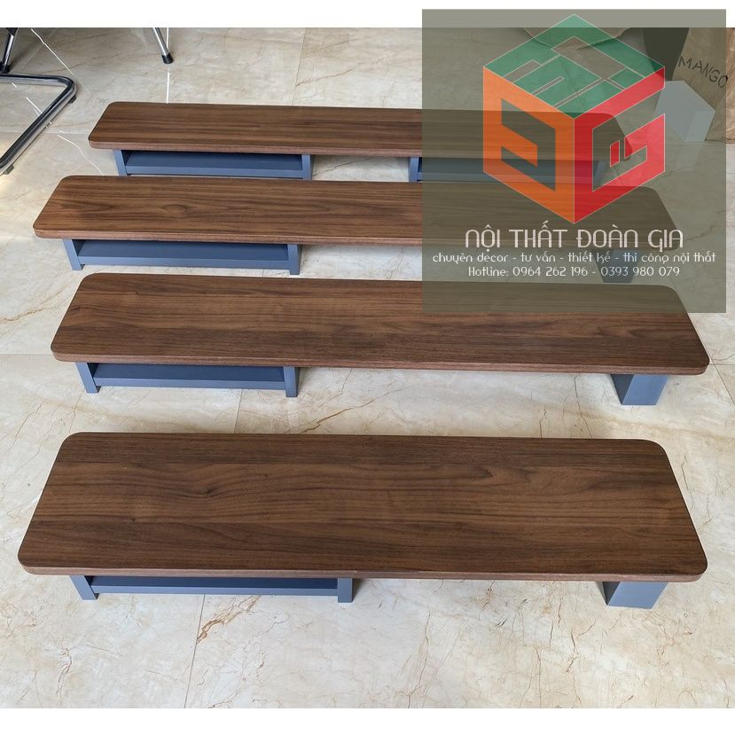 Kệ Kê Màn Hình Máy Tính Bằng Gỗ, nhiều màu sắc kích thước_DOANGIADECOR