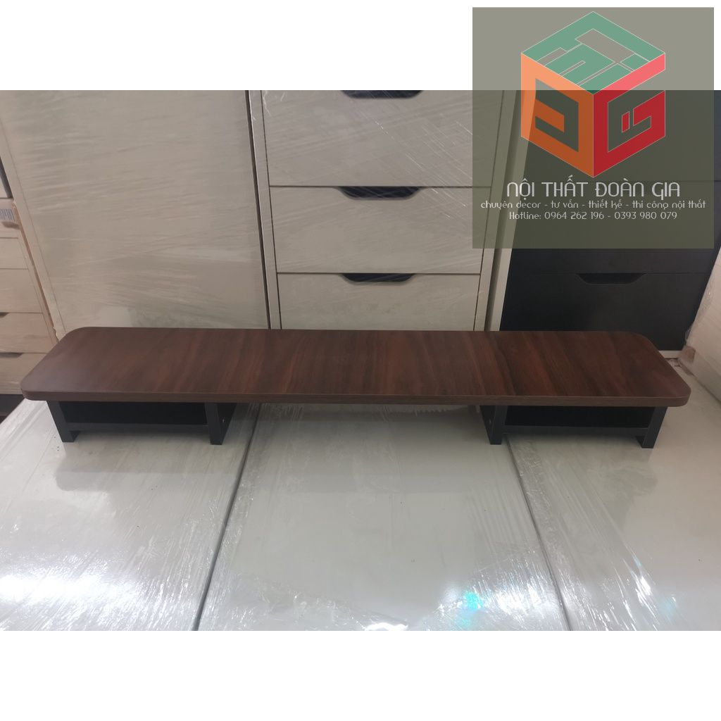 Kệ Kê Màn Hình Máy Tính Bằng Gỗ, nhiều màu sắc kích thước_DOANGIADECOR