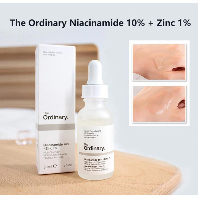 Tinh chất sáng da The ordinary Niacinamide 10% + Zinc 1%
