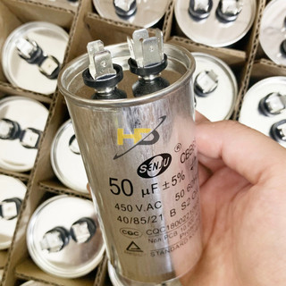 Tụ cbb65 50uf 450vac, tụ block điều hòa chính hãng senju