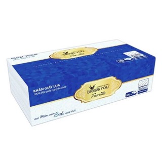 Khăn giấy rút Bless you xanh 200 tờ