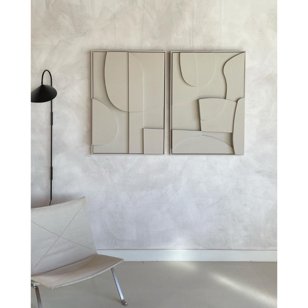 Tranh treo tường 3D Art works thủ công Kích thước 65x90cm