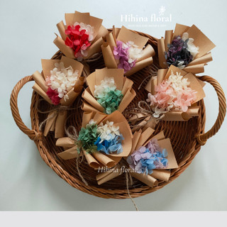 Bó Hoa Cẩm Tú Cầu Khô Mini Phong Cách Vingate Làm Quà Tặng Size 15cm