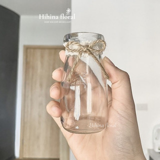 [TẶNG KÈM DÂY THỪNG DECOR] Lọ Thủy Tinh Mini Cắm Hoa, Trang Trí