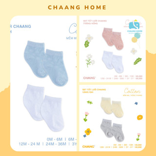 Tất lưới cotton mềm mát cho bé trai bé gái Chaang Spring