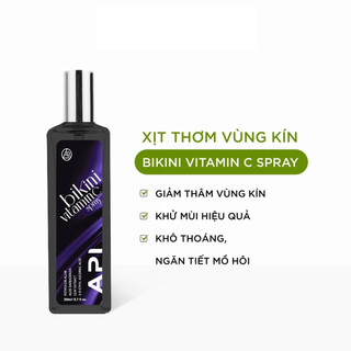 Xịt thơm vùng kín API Mee Natural Bikini Spays 30ml