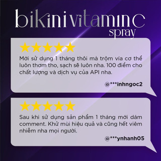 Xịt thơm vùng kín API Mee Natural Bikini Spays 30ml