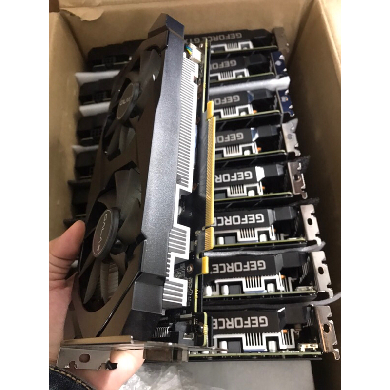 Cạc màn hình VGA Galax GTX 1660 6G 2 Fan đẹp keng như mới