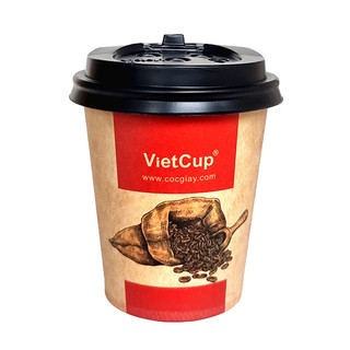 Cốc giấy Vietcup 8oz uống cafe - 240ml ( 100 cốc)
