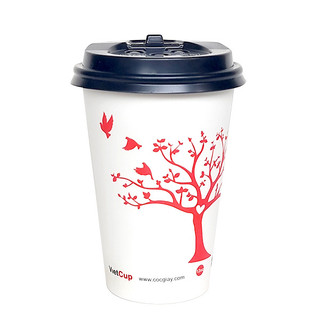 Cốc giấy Vietcup 12oz 2PE - 360ml (100 chiếc)