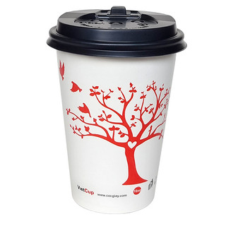 Cốc giấy VietCup 16oz 2PE đựng đồ uống ( 475ml) ( 100 cốc)