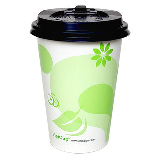 Cốc giấy VietCup 16oz 2PE đựng đồ uống ( 475ml) ( 100 cốc)