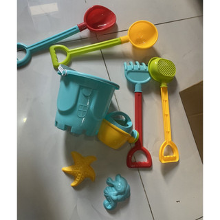 Bộ đồ chơi xúc cát đi biển 8 món, 11 món, 13 món