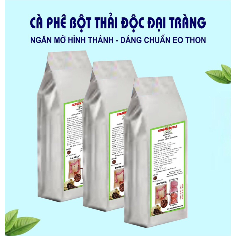 Cà phê Thải độc Đại tràng GERSON