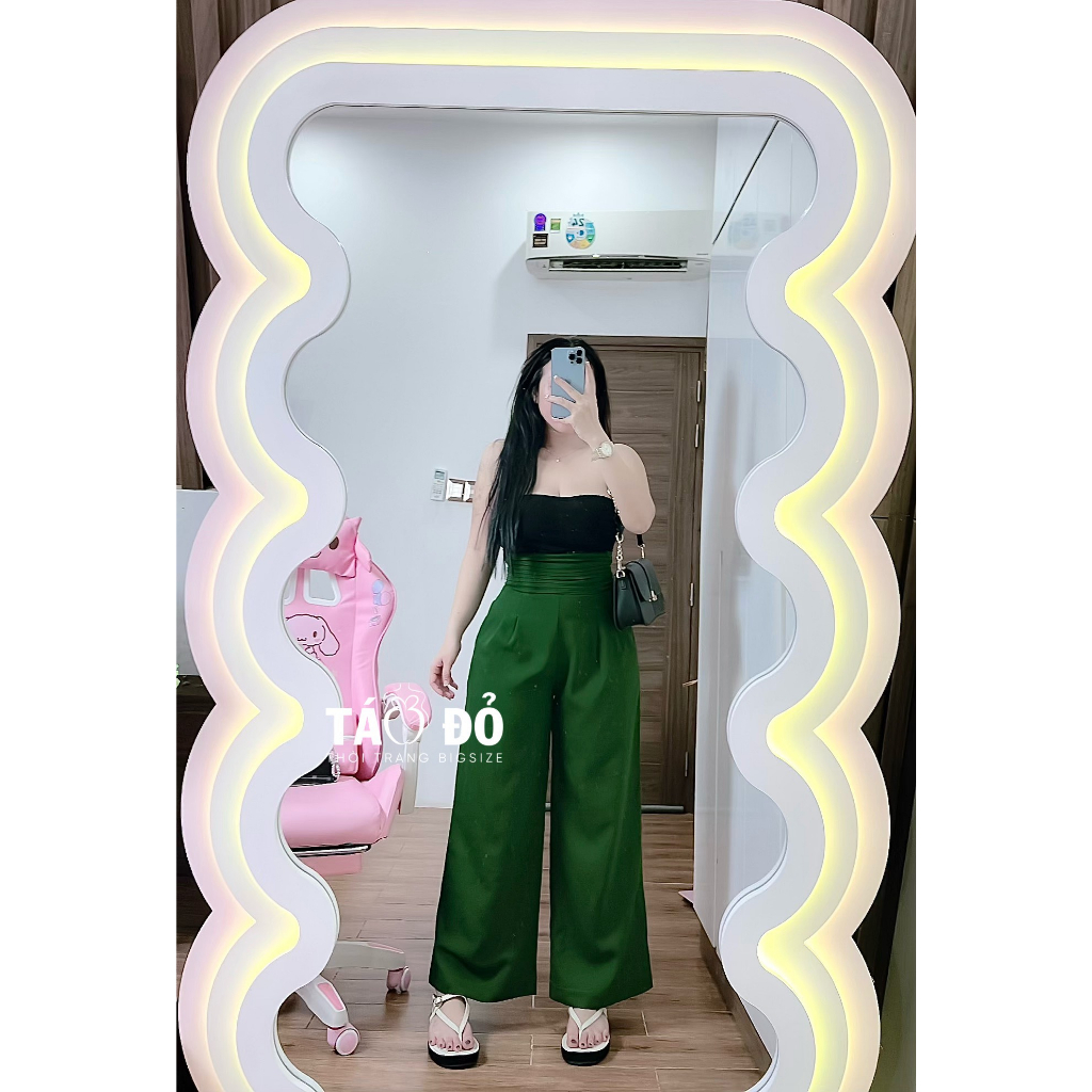 QUẦN LƯNG CAO XẾP LY ỐNG LOE SANG TRỌNG Q15  🍎🍎🍎