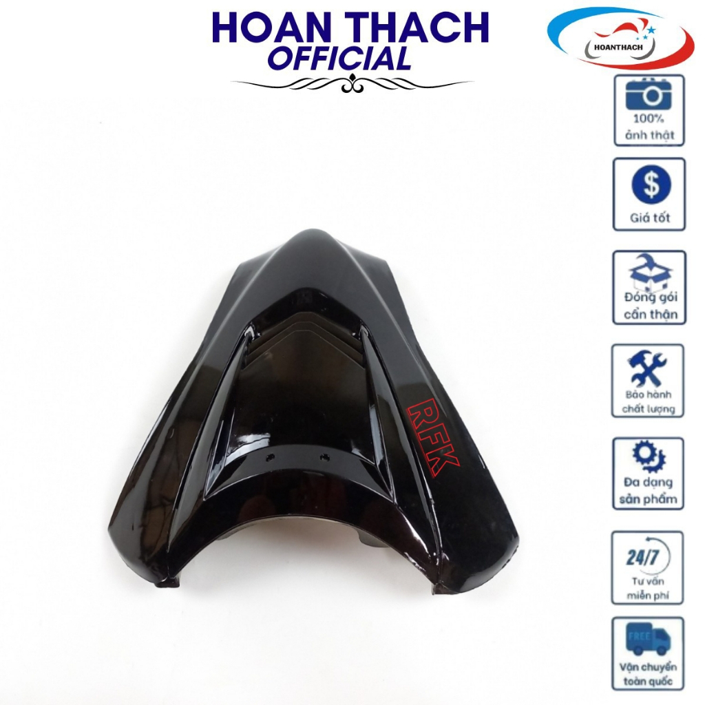 Mặt nạ 2 tầng Xe Wave RS đen HOANTHACH SP019365