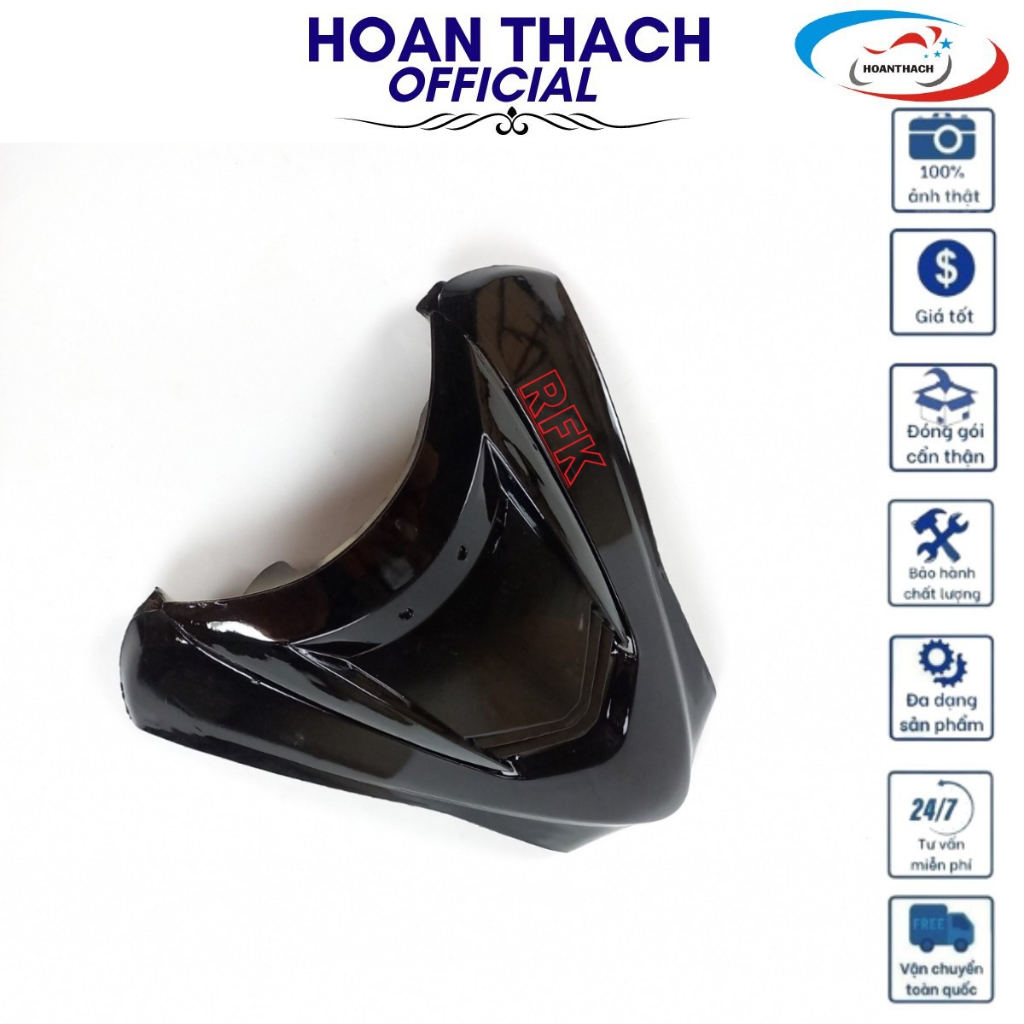 Mặt nạ 2 tầng Xe Wave RS đen HOANTHACH SP019365