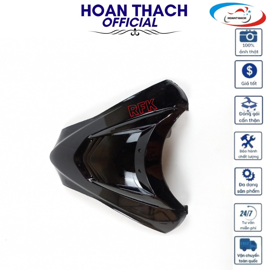 Mặt nạ 2 tầng Xe Wave RS đen HOANTHACH SP019365