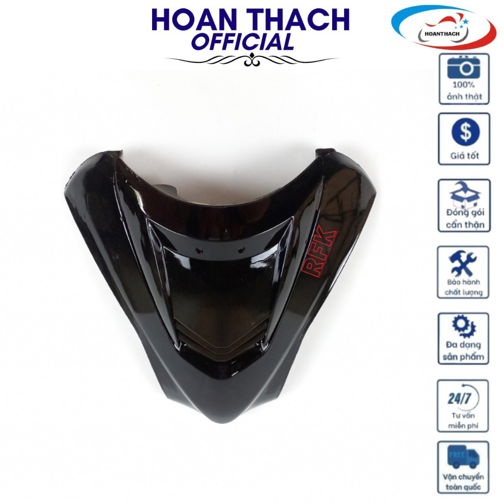 Mặt nạ 2 tầng Xe Wave RS đen HOANTHACH SP019365
