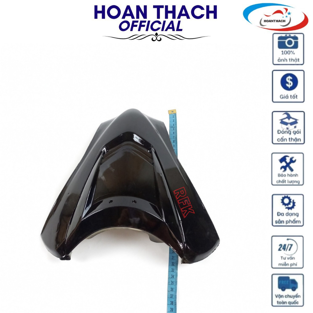 Mặt nạ 2 tầng Xe Wave RS đen HOANTHACH SP019365