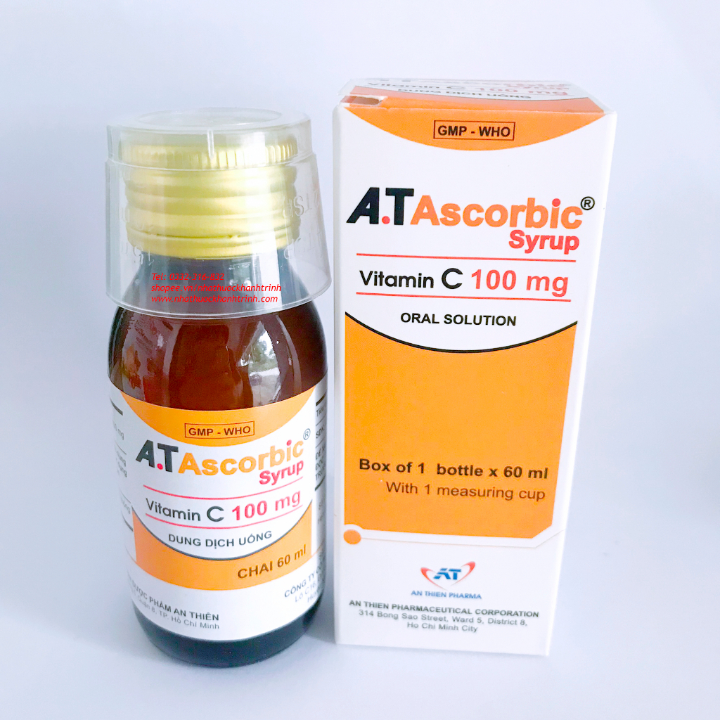 Siro vitamin C cho trẻ em - chai 60ml