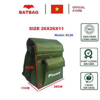Túi Đựng Dụng Cụ Sửa Chữa, Túi Đồ Nghề, Túi Thợ Điện Xl26 26X11X26Cm Xl25 25X10X22Cm - Toolsbag.Vn