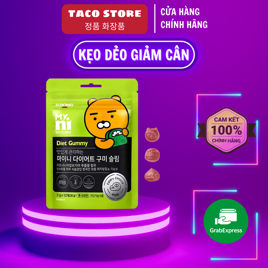 Kẹo Dẻo Giảm Cân Myni Selfcare Diet Gummy Kakao
