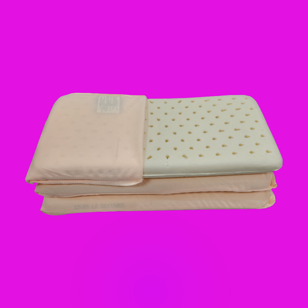 Gối Cao Su Trẻ Sơ Sinh Liên Á Oval 17x35x2cm - Cao Su Thiên Nhiên 100%