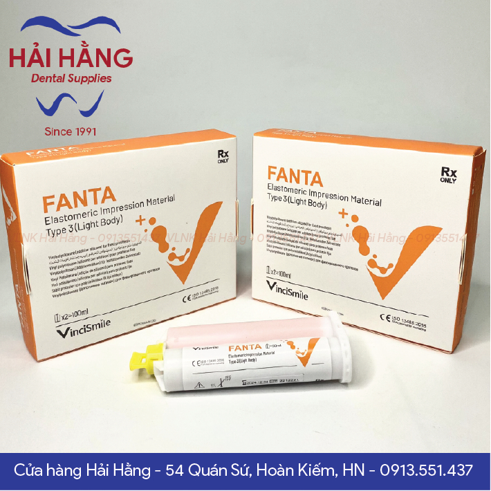 Cao su silicon lỏng bơm súng Fanta ( Hộp 2 tuýp )