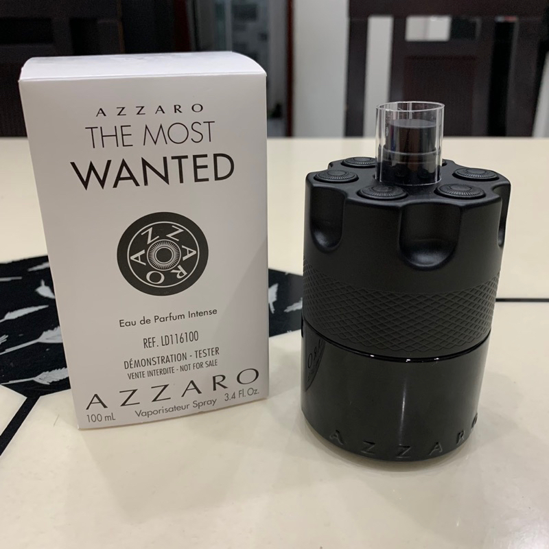 Nước hoa Azzaro The Most Wanted Eau De Parfum Intense Vaporisateur Spray 100ml Tester AZZ-LD1161 (Hộp như hình)