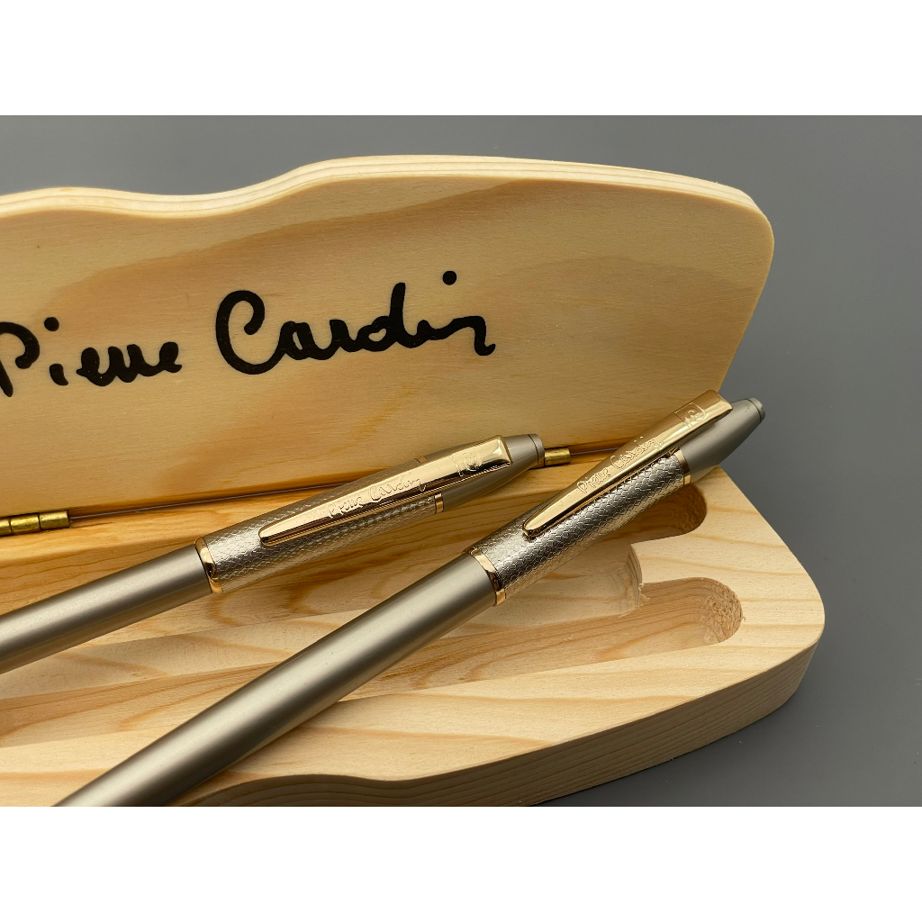 Set bút bi dạ + bi khô Pierre Cardin Eiffel Tower