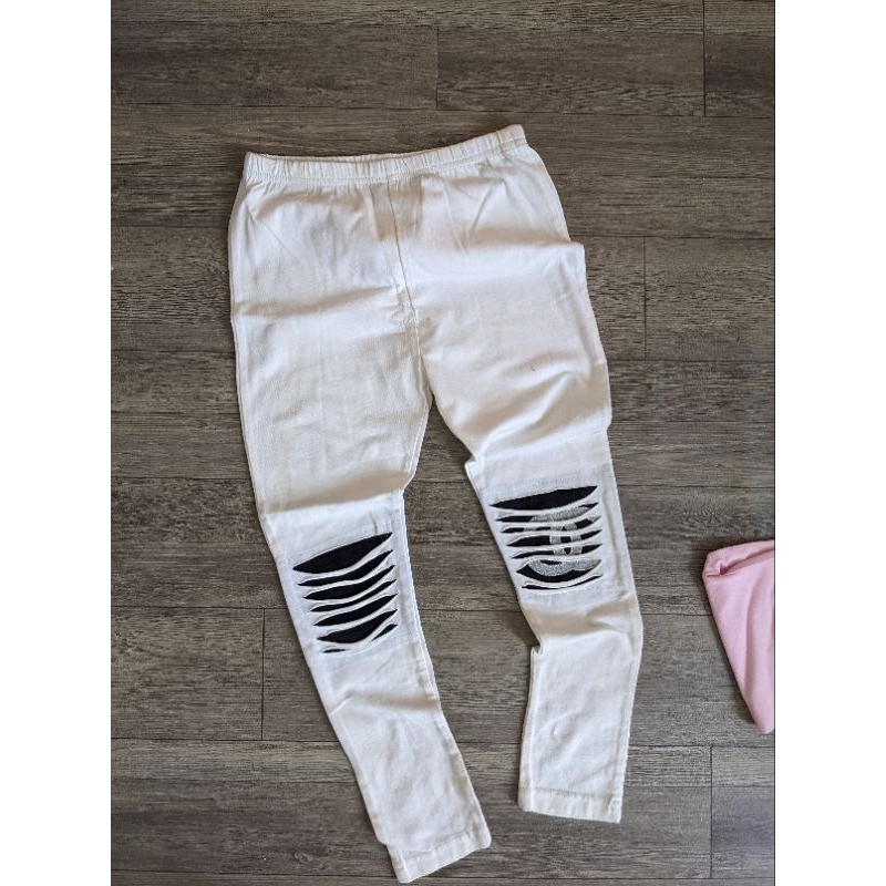 Quần legging bé gái lỗi bẩn