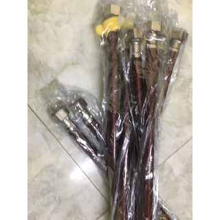 Dây cấp nước nóng lạnh 40-60cm tím l