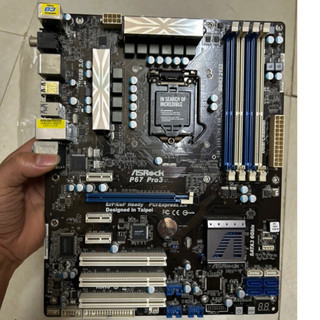 Main P67 Pro3 Asrock Main khá mơi và đẹp chặn đầy đủ