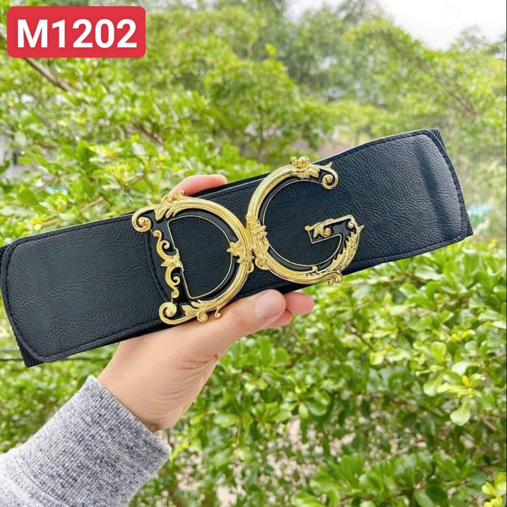 Đai váy bản 8cm lưng chun co giãn