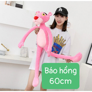 Gấu bông báo hồng pink panther, gấu bông báo hồng dễ thương