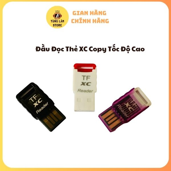 Đầu Đọc Thẻ Nhớ XC Tốc Độ Cao USB 3.0 Cho Máy Tính Tốc Độ Copy Cực Nhanh