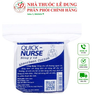 ✓bông y tế quick nurse 25-100g