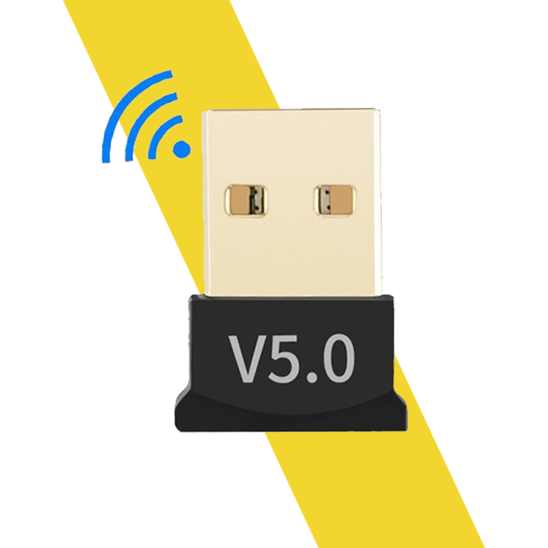 USB Bluetooth 5.0 Dongle CSR tốc độ cao, thu phát bluetooth tốc độ cao cho PC và Laptop