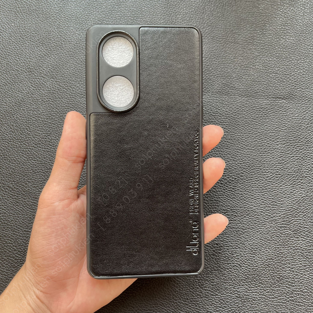 Ốp lưng da Oppo Reno 8T 5G/ Reno 8T 4G da cao cấp mềm mịn cực chất có bảo vệ cam bền đẹp