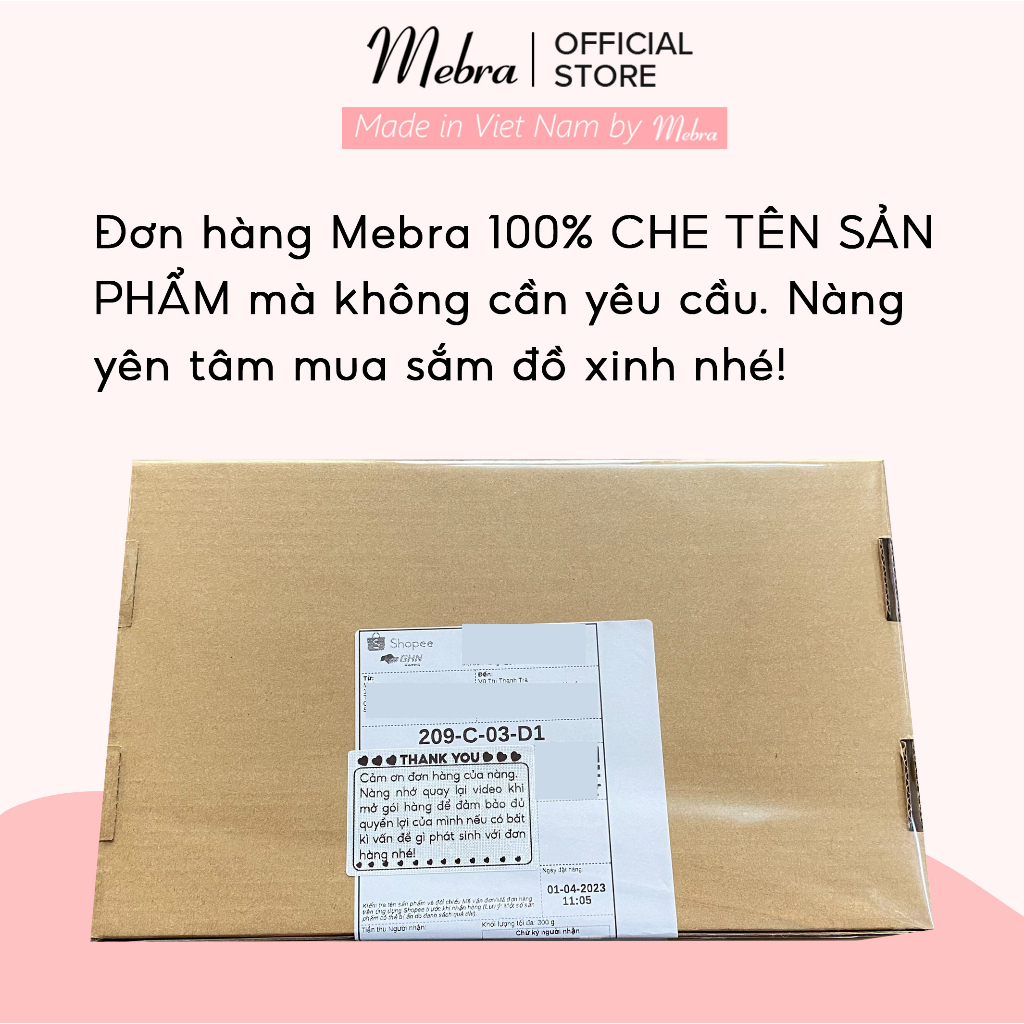 Set đồ lót gợi cảm áo bra mỏng không gọng quần Y lọt khe màu trắng hoa đào tươi trẻ Mebra S015B