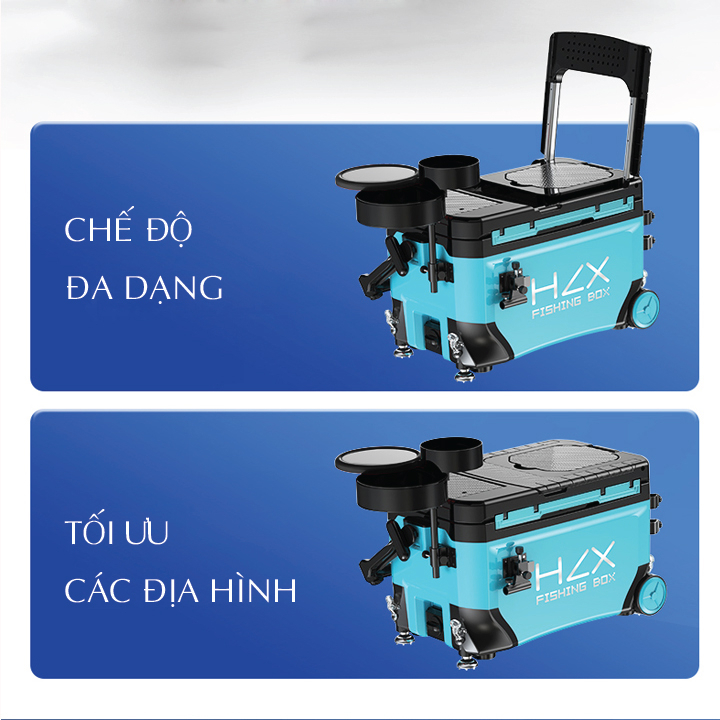 Fishing box - Thùng câu đài đa năng HZX 36L