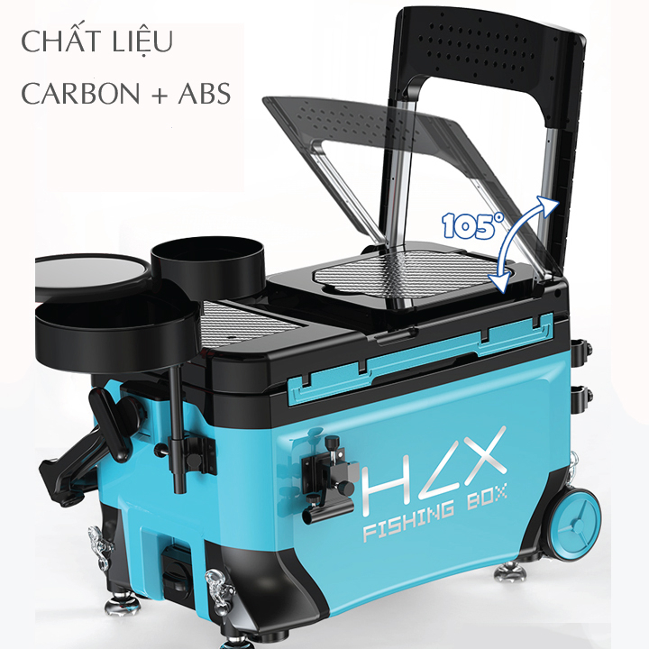 Fishing box - Thùng câu đài đa năng HZX 36L