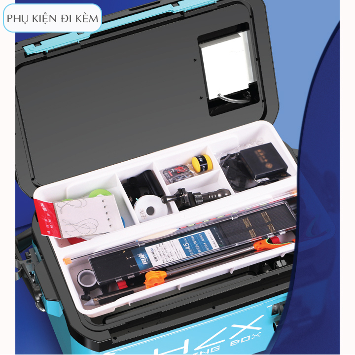 Fishing box - Thùng câu đài đa năng HZX 36L