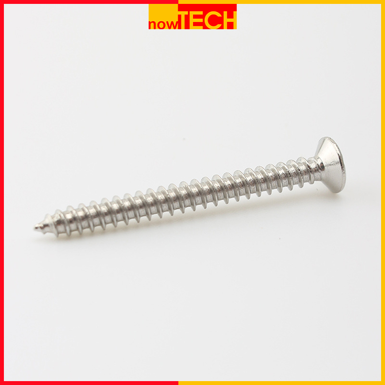 Vít chìm inox 304 bắt gỗ, tắc kê nhựa