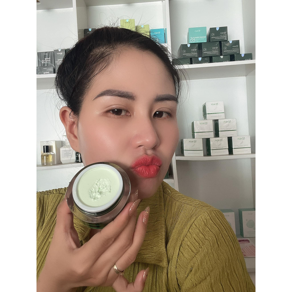 Kem HA FILLER MQ SKIN dạng nén cấp ẩm dưỡng da căng bóng trắng mịn chống lão hóa chuyên sâu 20g