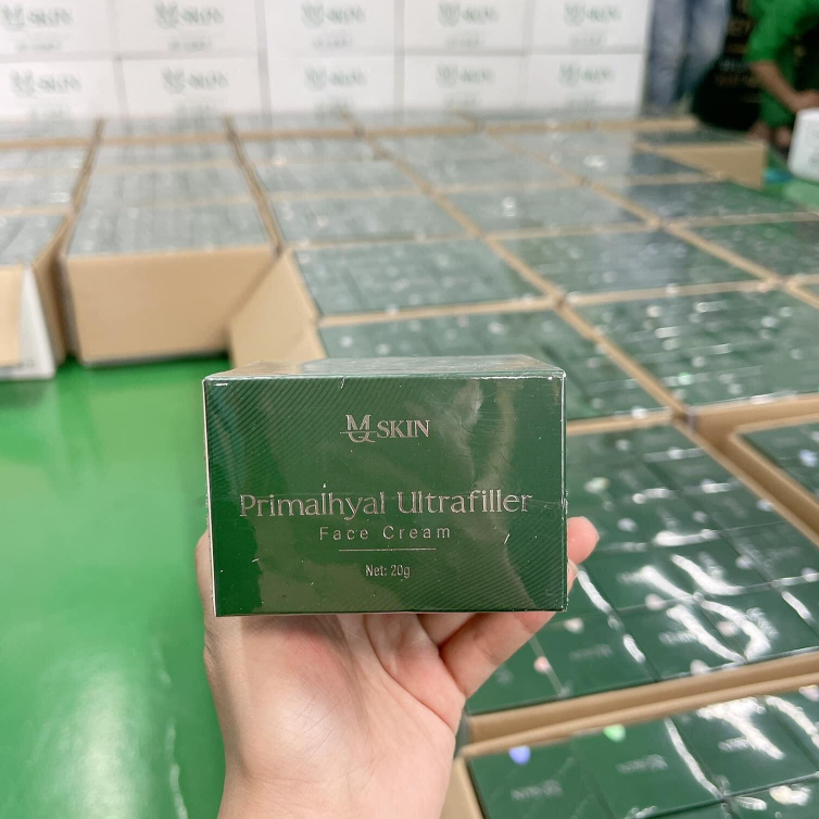 Kem HA FILLER MQ SKIN dạng nén cấp ẩm dưỡng da căng bóng trắng mịn chống lão hóa chuyên sâu 20g