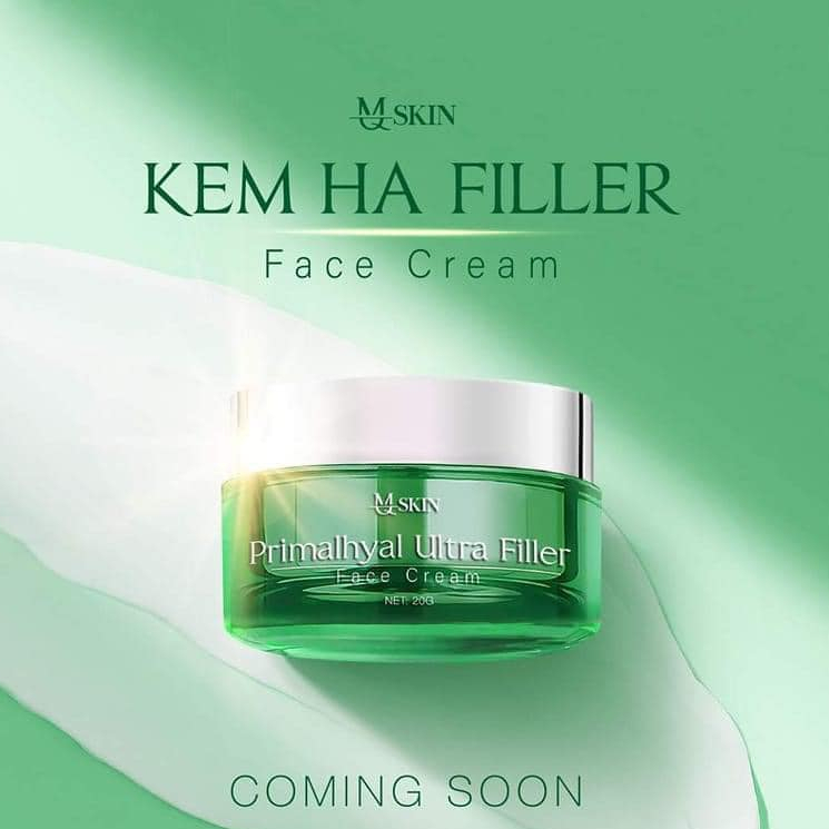 Kem HA FILLER MQ SKIN dạng nén cấp ẩm dưỡng da căng bóng trắng mịn chống lão hóa chuyên sâu 20g
