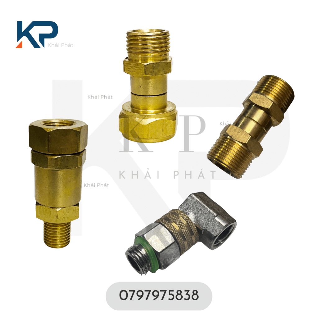 Chống xoắn dây-Khớp chống xoay dâu rửa xe 14mm 13mm 22mm- chống xoay dây